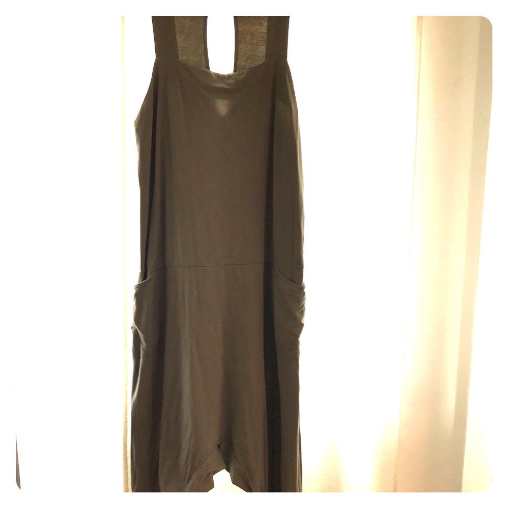 Olive Green Overall.